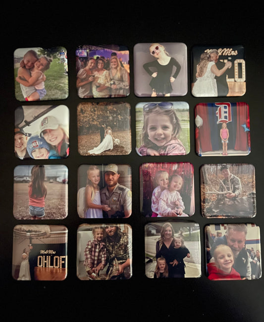 2"x2" Custom Square Magnets