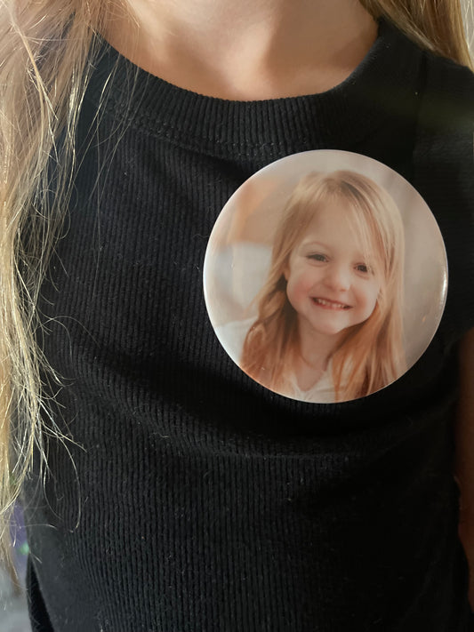 3" Custom Round Button or Magnet