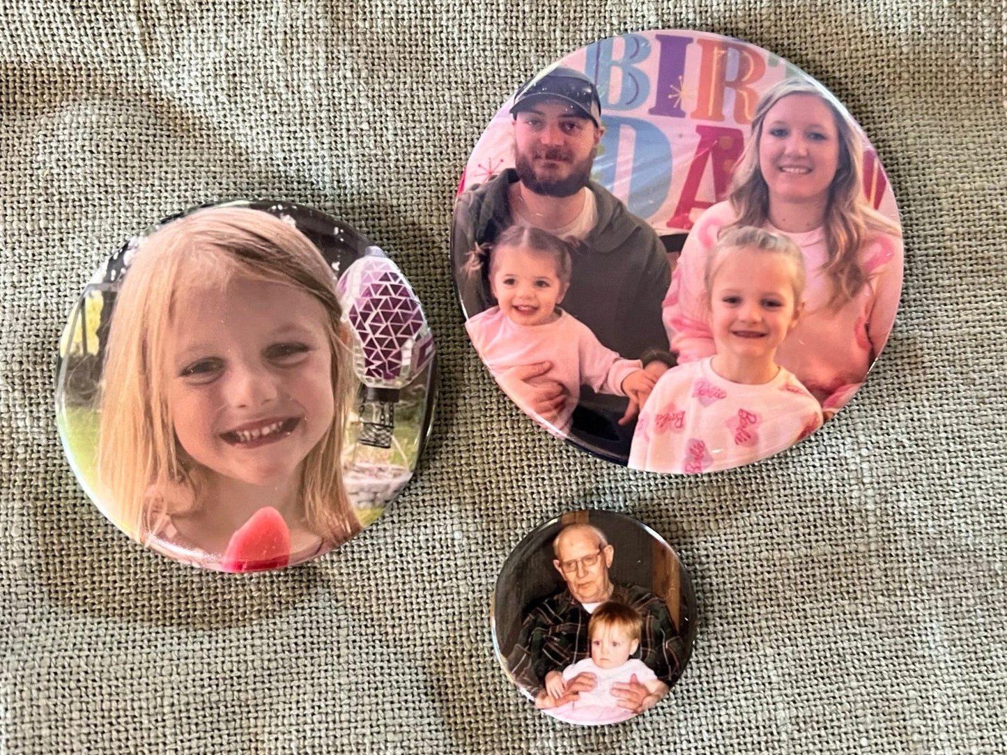 3" Custom Round Button or Magnet