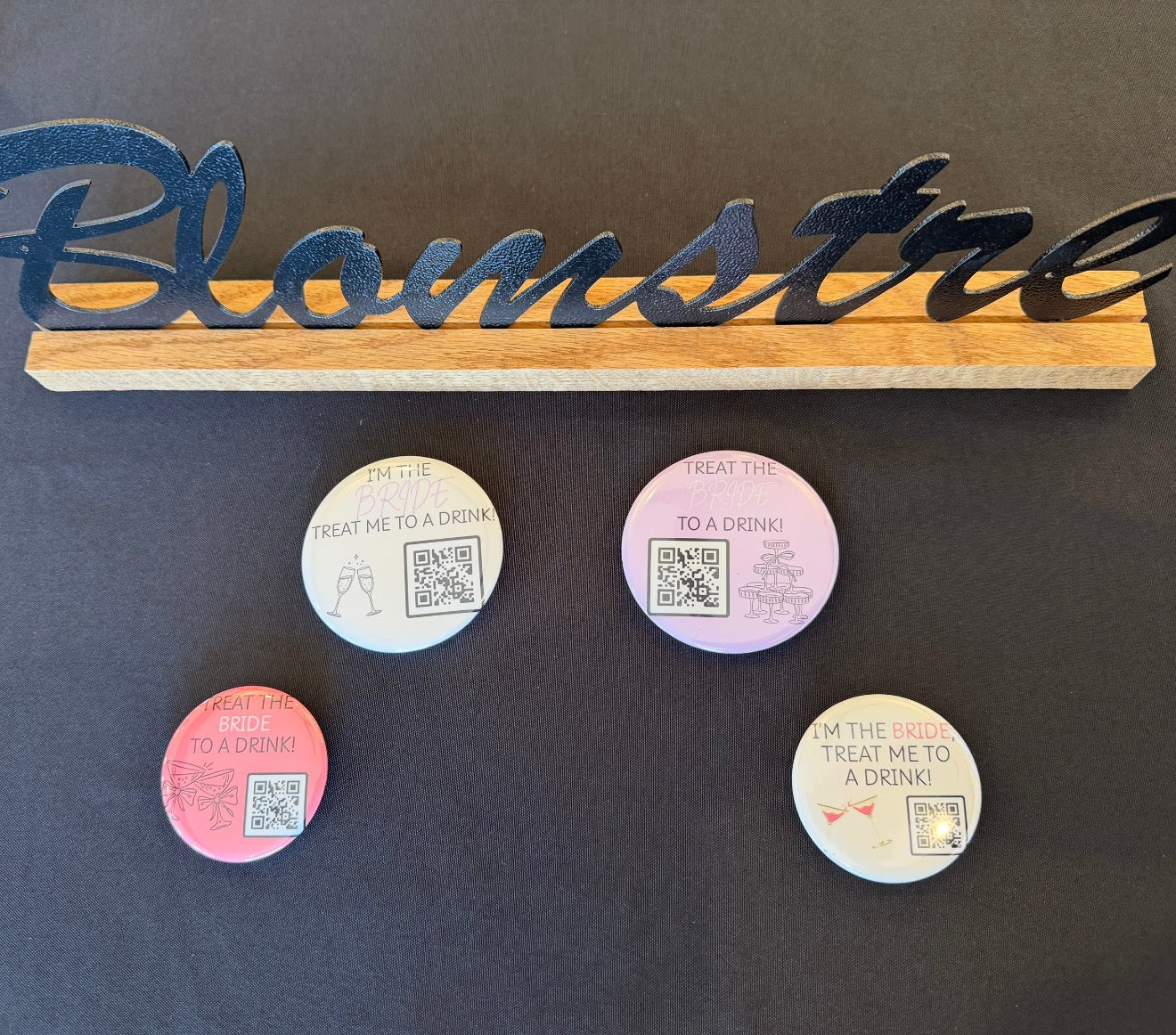 Bachelorette Party Buttons